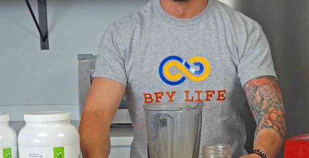 Enjoying a great tasting plant-based protein