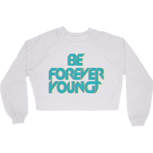 BFY Life: MTV Design Women's Crop Sweatshirt - Image 3