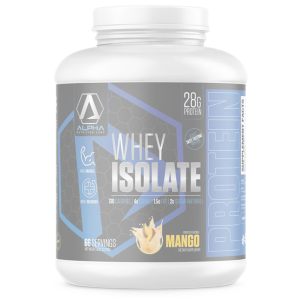 Picture of Alpha Nutrition Labs Whey Isolate Mango 5 Pound Jug