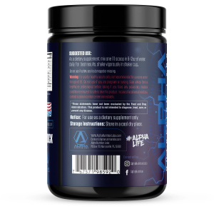 Picture of Alpha Labs Nutrition Cell Shock Container Suggested Use Watermelon Flavor