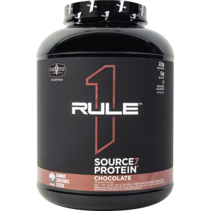 Picture of Rule 1 Proteins Source7 Gelato Series 5lb Container of Chocolate Gelato Flavor