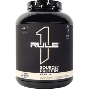 Picture of Rule 1 Proteins Source7 Gelato Series 5 Pound Container of Vanilla Gelato Flavor