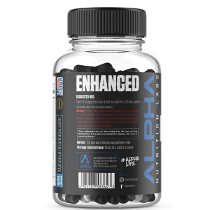 Picture of Alpha Labs Nutrition Enhanced Testosterone Booster Container Sugguest Use