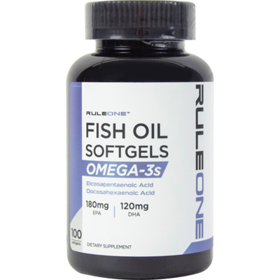 Image of Rule 1 Proteins Fish Oil Container for 30 Servings