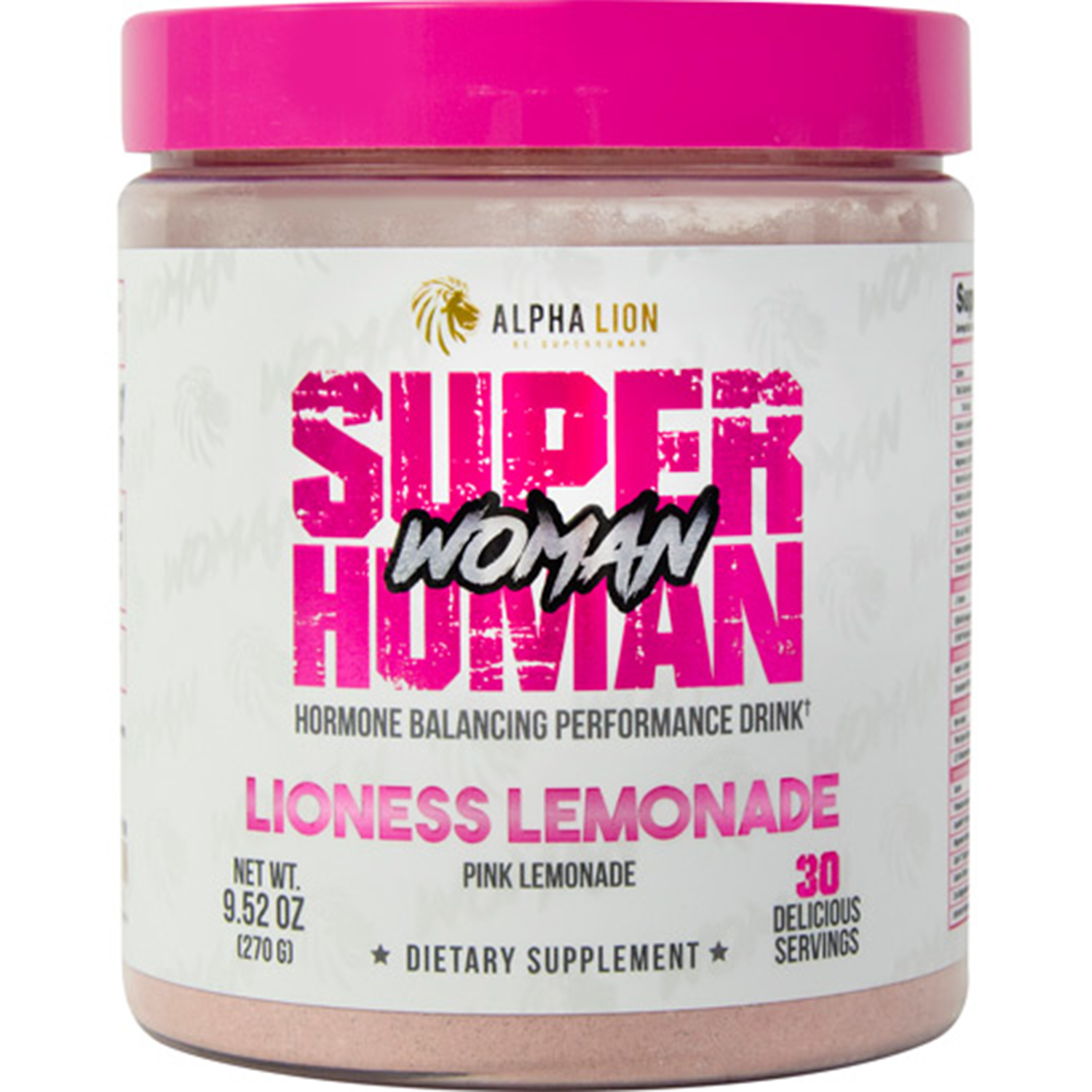 Image of the Super Human Women container a Supplement for women